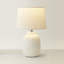 Harrison Tapered Lamp Shade Geometric Ribbed Pattern Gloss Small Table Lamp-499751468-470013747-470013746