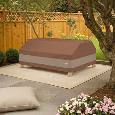Housse pour table de patio résistante à l'eau Khurram avec garantie de 2 ans