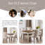 18.9'' H Velvet Upholstered Parsons Chair-87705035-87705036