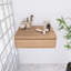 24 Inch Wall-Mounted Bathroom Storage Cabinet With Soft Close Drawer