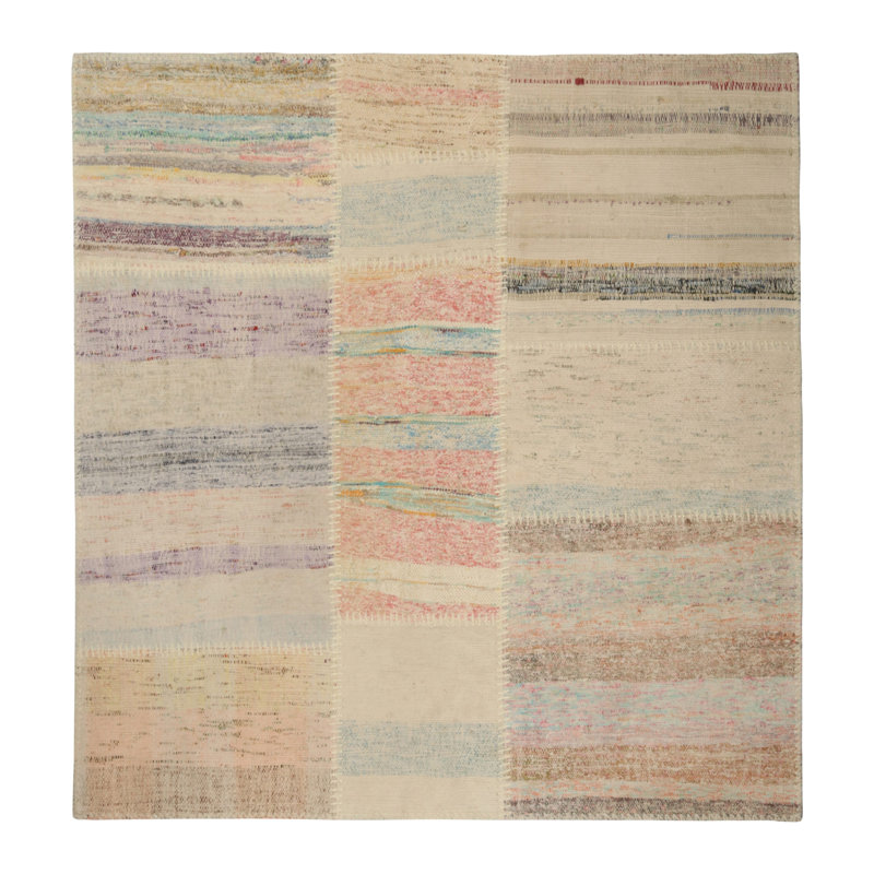 One-of-a-Kind Square 4' X 4' Area Rug