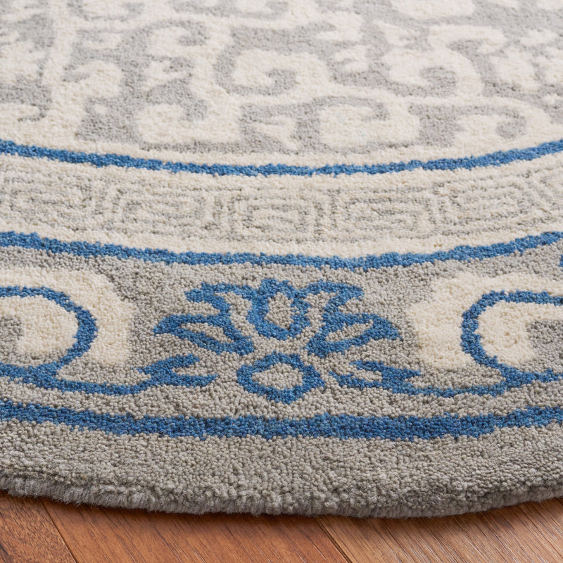 Antiquity Hand Tufted Wool Oriental Rug, Round 6'