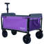 Chariot de camping pliable tout-en-un convertible: siège de banc, compartiment de rangement et attache pour chien incluse-123018692