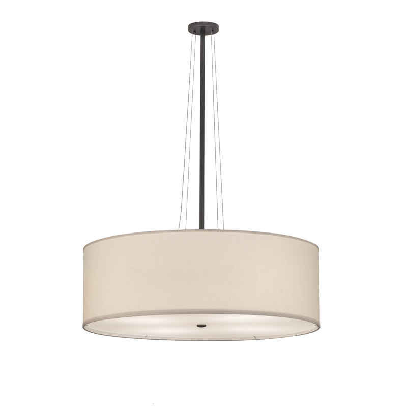 Lustre tambour unique à 4 lumières Gahnshyam