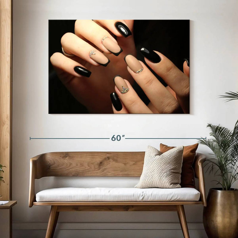 Shuttleworth Classy Neutral Nails, 32" H x 48" W