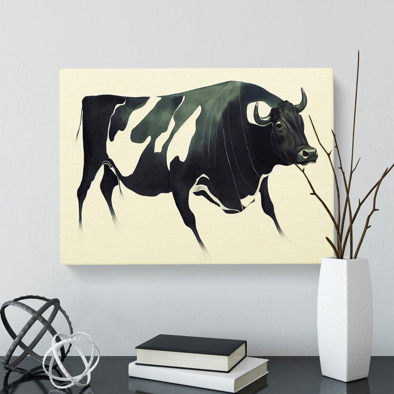 Sensational Cow - Wrapped Canvas, 40cm H x 60cm W x 3cm D