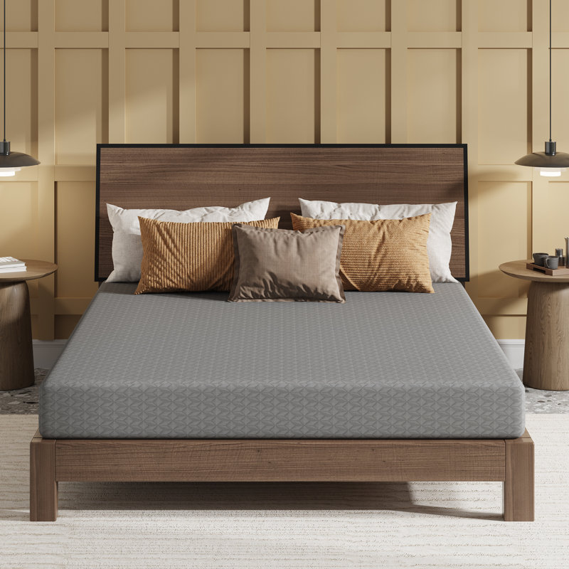 Matelas en mousse viscoélastique gélifiée 8 po - Garantie de 10 ans, CertiPUR-US, certifié OEKO-TEX, 8", Lit double