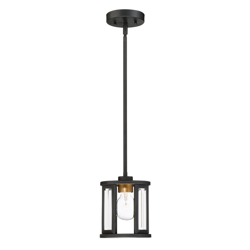 Alliona 1 - Light Black Single Pendant