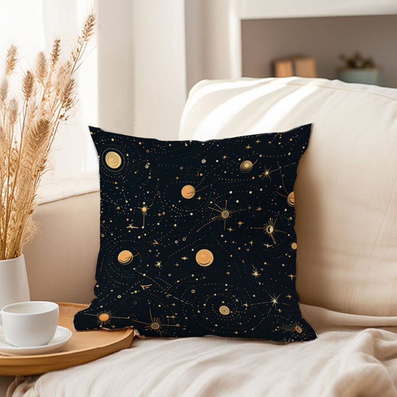 Astronomy and Space Stars Pattern IX Modern, 20"H x 20"W