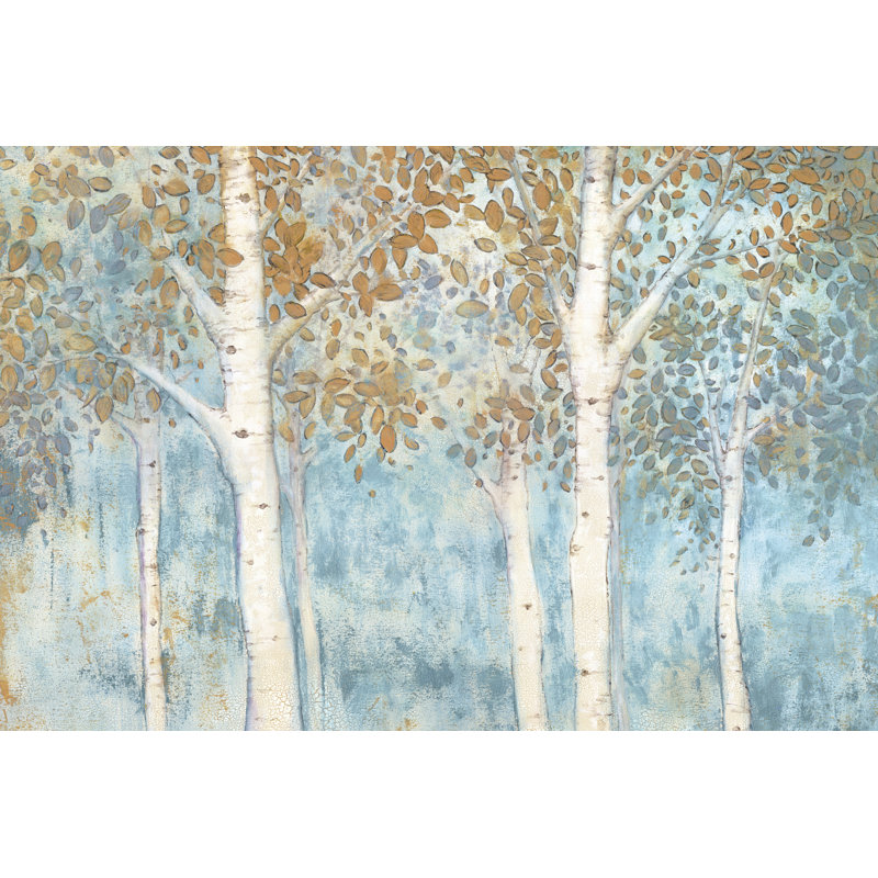 Lovely Trees 3 - Wrapped Canvas Painting, 30cm H x 46cm W x 3.8cm D