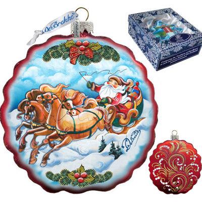 Collection de splendor de noël en verre fleur