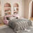 73.2" Queen Pull Out Sofa Bed,3-In-1 Convertible Sleeper Sofa,Multi-Functional Velvet Loveseat Bed-114336059