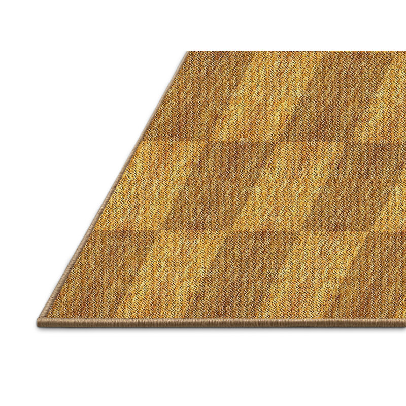 Geometric Indoor Rug, Rectangle 7' x 9'
