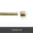 72'' Straight Shower Curtain Rod-72108201