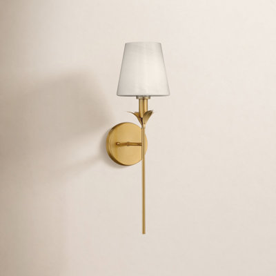 Mara Single Light Dimmable Brass Wallchiere