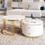 Table basse gigogne 2 tiroirs Design