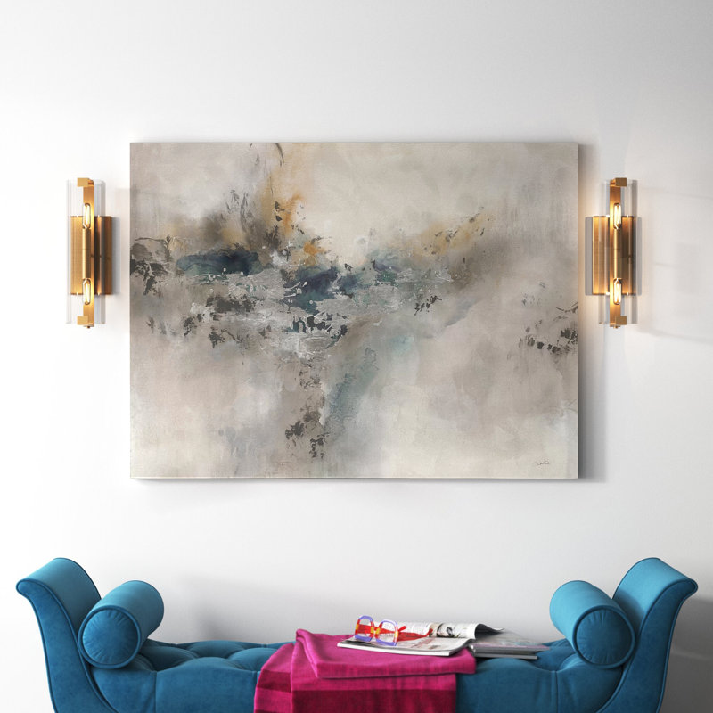 «Sterling Impressions», peinture sur toile tendue, H 18 po x l 12 po x P 1 po