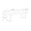 Banc rembourré en similicuir-136427427
