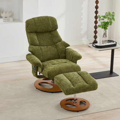 Fauteuil inclinable ergonomique avec repose-pieds