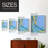 Circulating Flow I Framed Print - Solid Wood-283550523-283550527