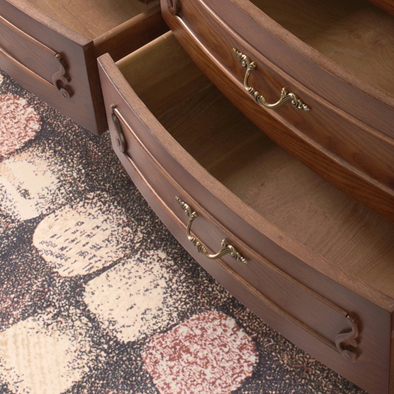 Commode d'appoint à grande capacité American Retro
