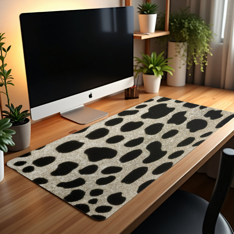 Polyester Desk Pad, 14.4x12.1
