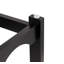 12 Bottle Wine Bottle Rack Black