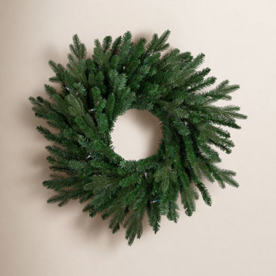 Northlight Seasonal 36" Pre-Lit Spruce Wreath