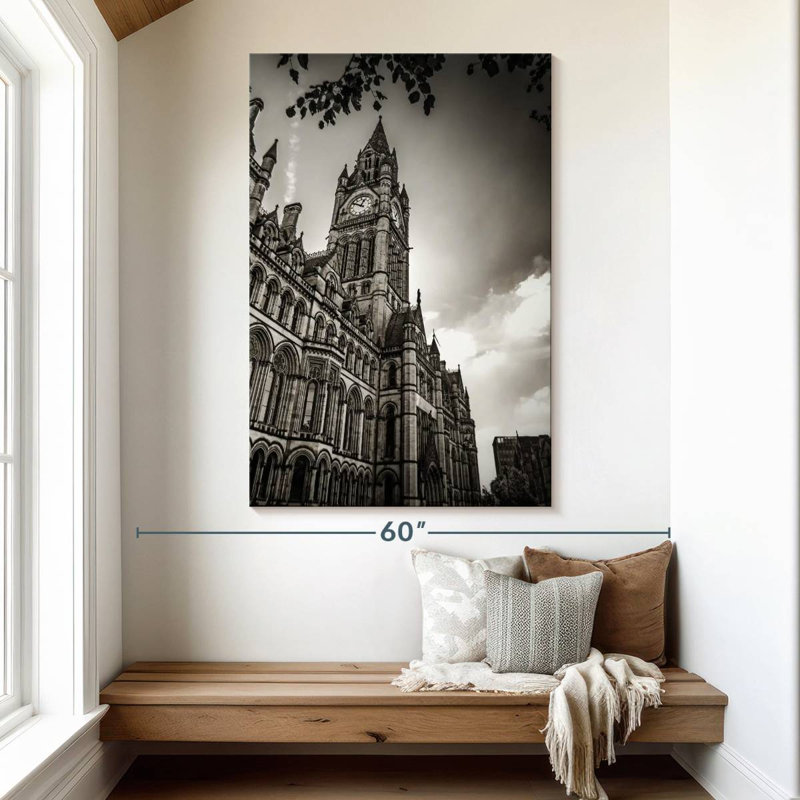 Hôtel de ville de Lilie Manchester, H 51 po x l 34 po