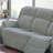 Smoke Fur Like Corduroy 2Pc Motion Sofa Set - Sofa & Loveseat With Console, Reclining Function-1987578658