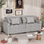 Borchert 2 Seater Fabric Sofa Bed-890915705