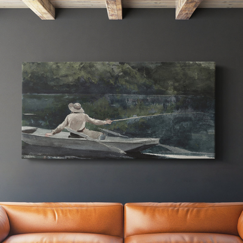 Série paysage - CDL XXXI - Toile tendue avec châssis - Prêt à accrocher, H 20 po x l 40 po