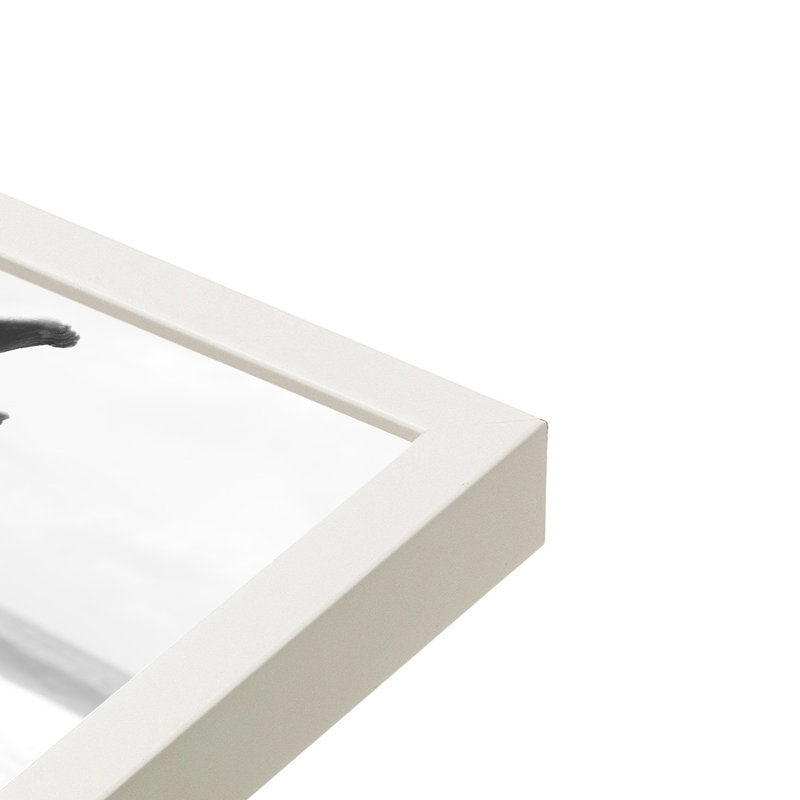 Good Black Art "Larking II" par Stephane Gaboué | Art mural encadré en édition limitée | Impression sur bois massif, prête à être suspendue