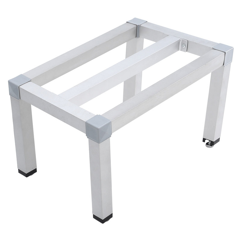 Support à fardier en aluminium, capacité de 1000 lb, tablette de rangement robuste, H 12 po x l 24 po x P 14 po