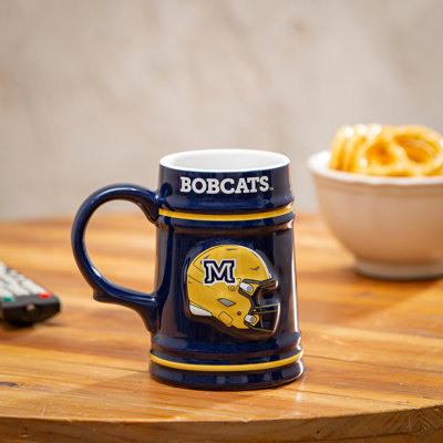 Montana State University Ceramic Stein Cup, 24oz
