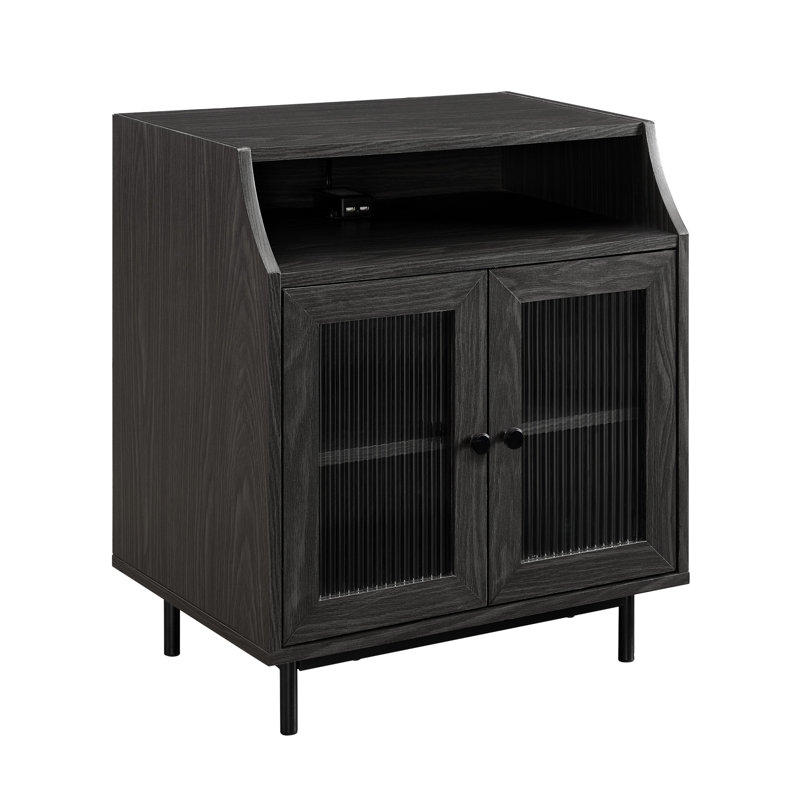 Lethe 22'' W Nightstand, Graphite