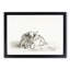 Peaceful Cow by Jean Bernard - Framed Print-55578050-55578051