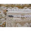 Tapis de couloir blanc en laine et en soie noué à la main 2 pi 7 po x 20 pi 7 po Rajasthan XL 05CEB4ED41834F47AB2A816032A20F5D
