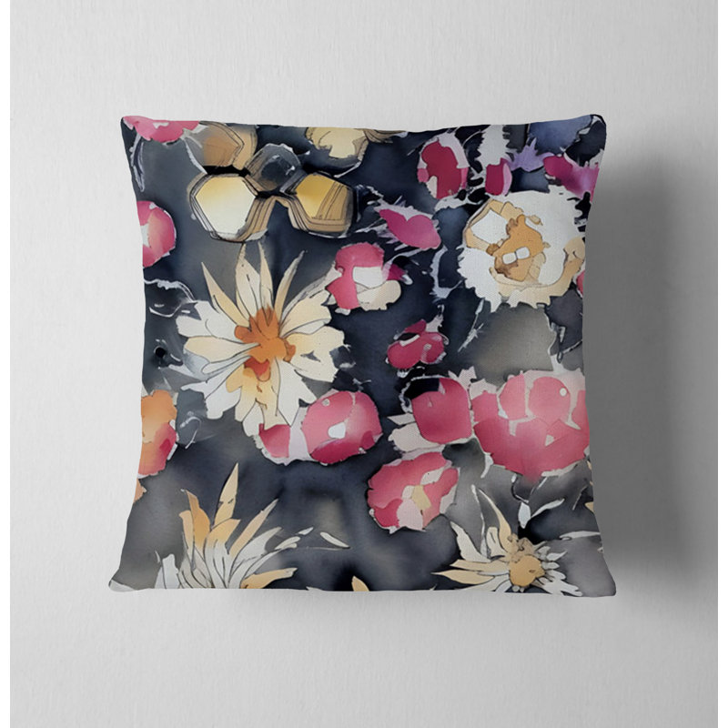 Throw Pillow, 16"H x 16"W, Pillow Cover Only - No Insert