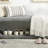 Entryway Chenille Upholstered Bench,Shoe Bench With Open Space-234322144