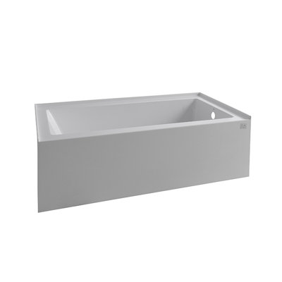 City 60'' L Alcove Soaking Bathtub