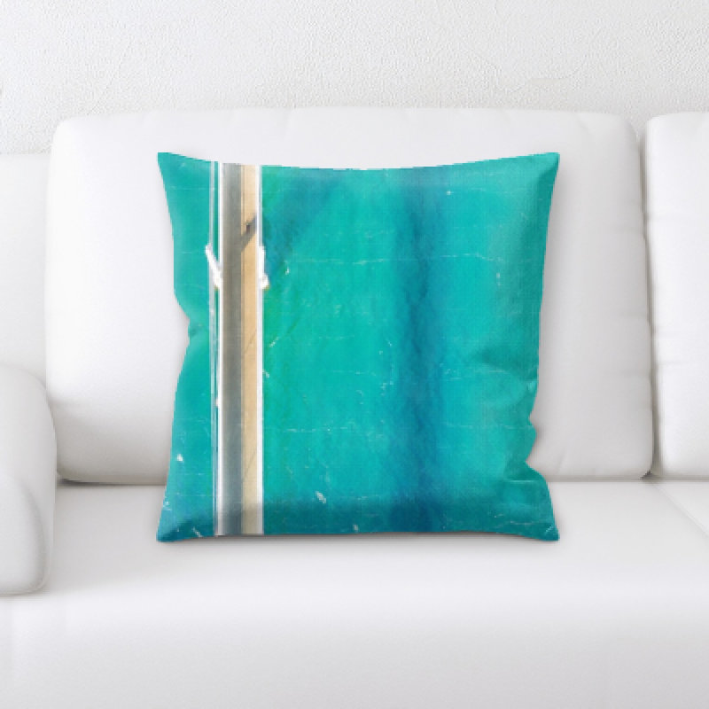 Microsuede Reversible Throw Pillow