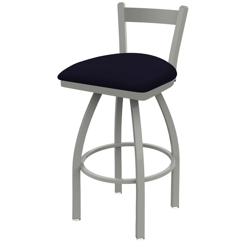 Tabouret de bar 821 Catalina, Crépuscule Canter, Nickel anodisé, Tabouret de bar (assise de 30 po de hauteur)