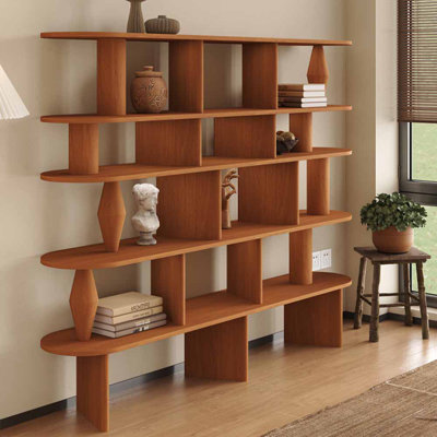 Italian style display open bookcase