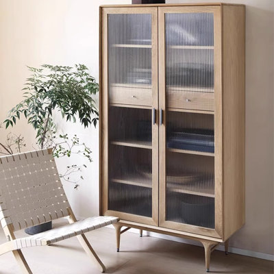 Modern minimalist design style bookcase