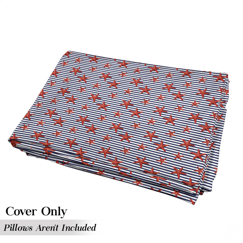 Housse de coussin d'extérieur Sea Stars, H 2 po x l 36 po x P 88 po