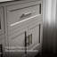 Meuble-lavabo mural simple avec plateau en bois massif Quo-124966460-91943345