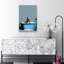 «Chameleon Bath Time Serene Whimsical Contemporary», art mural-129146790