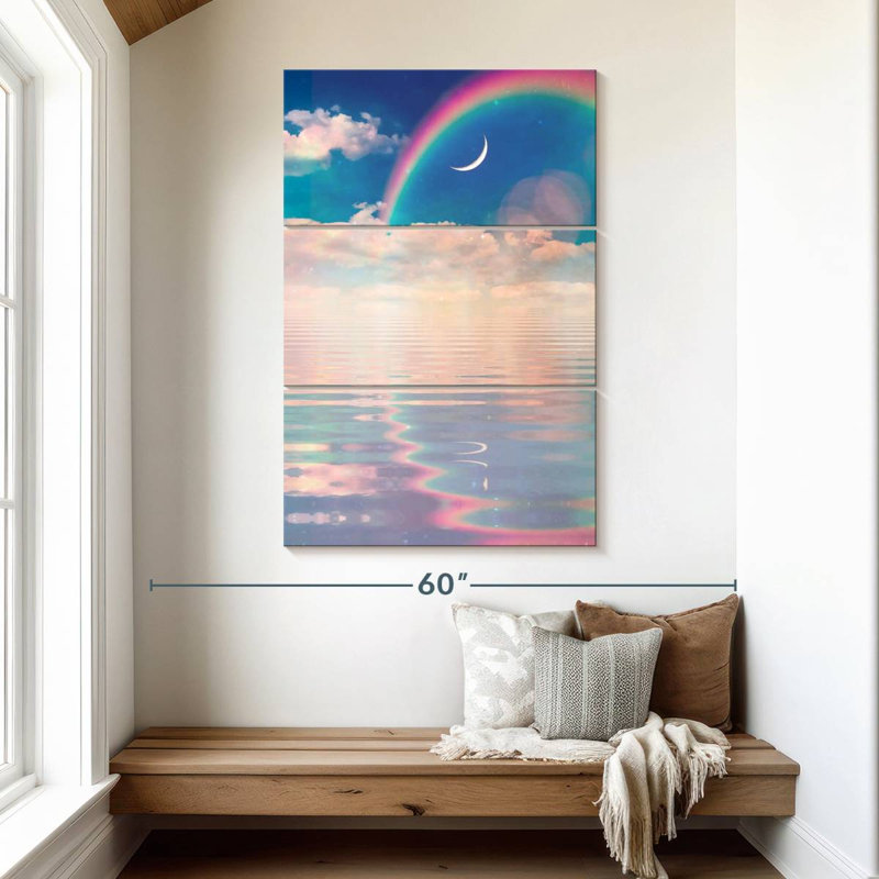 Kelan Rainbow Vibes, 50" H x 32" W