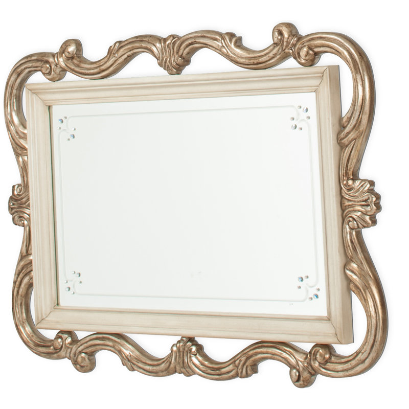 Innocenza Flat Wall Mirror, Champagne